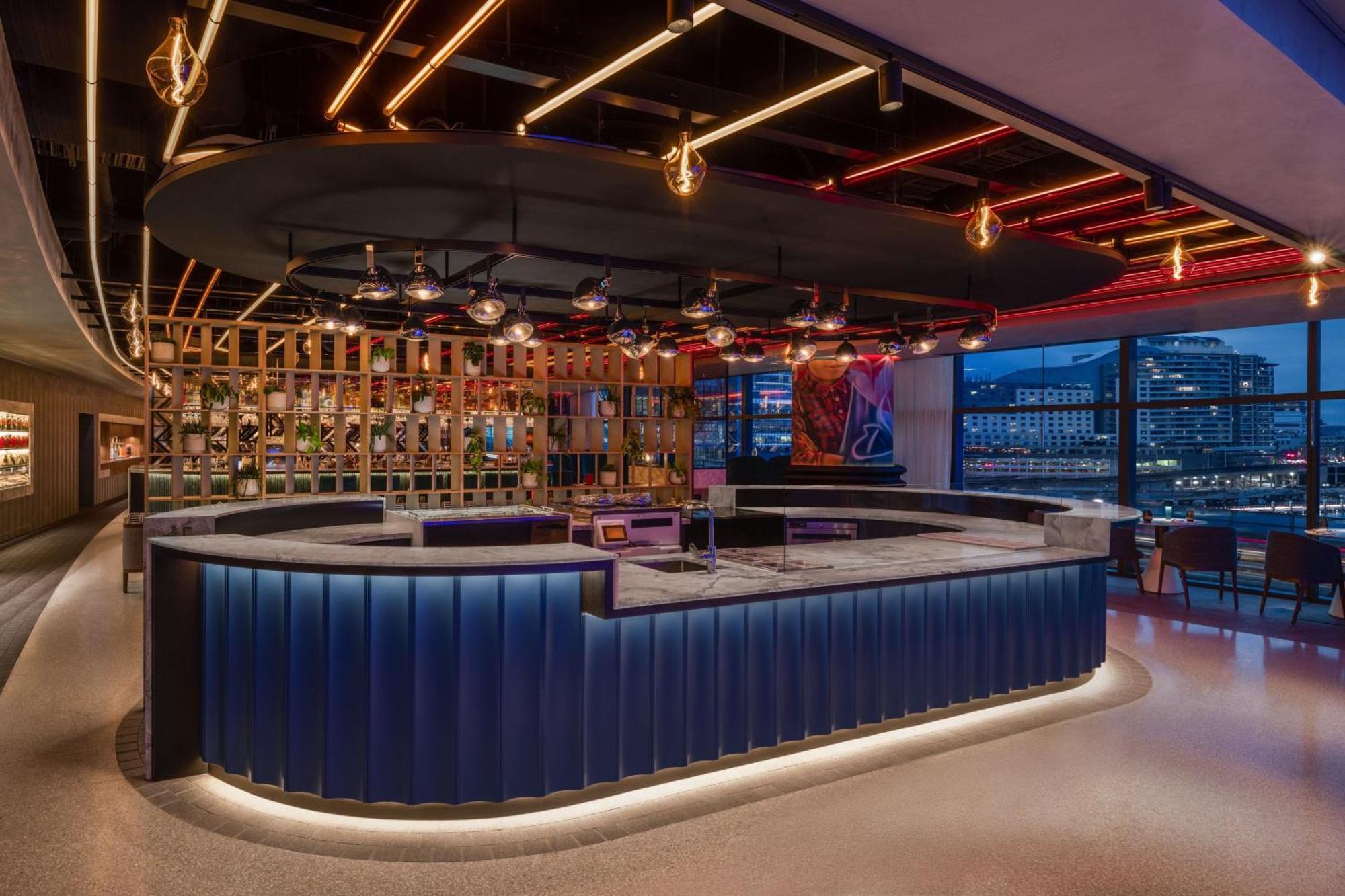W Sydney Hotel Exterior photo The bar at the Virgin Atlantic Clubhouse at London Heathrow Airport